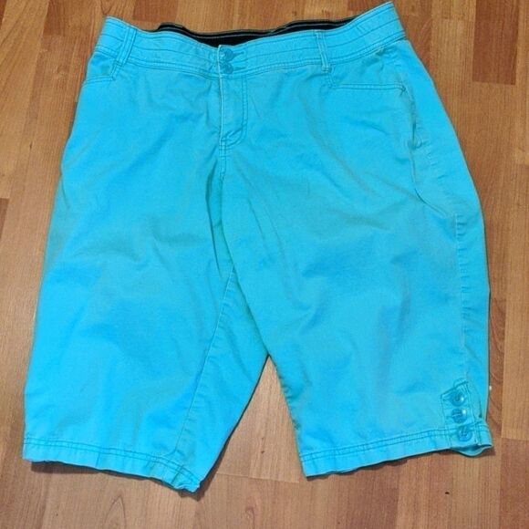 𝅺16 pedal pushers Capri lane Bryant see description elastic waist spandex - Picture 1 of 6